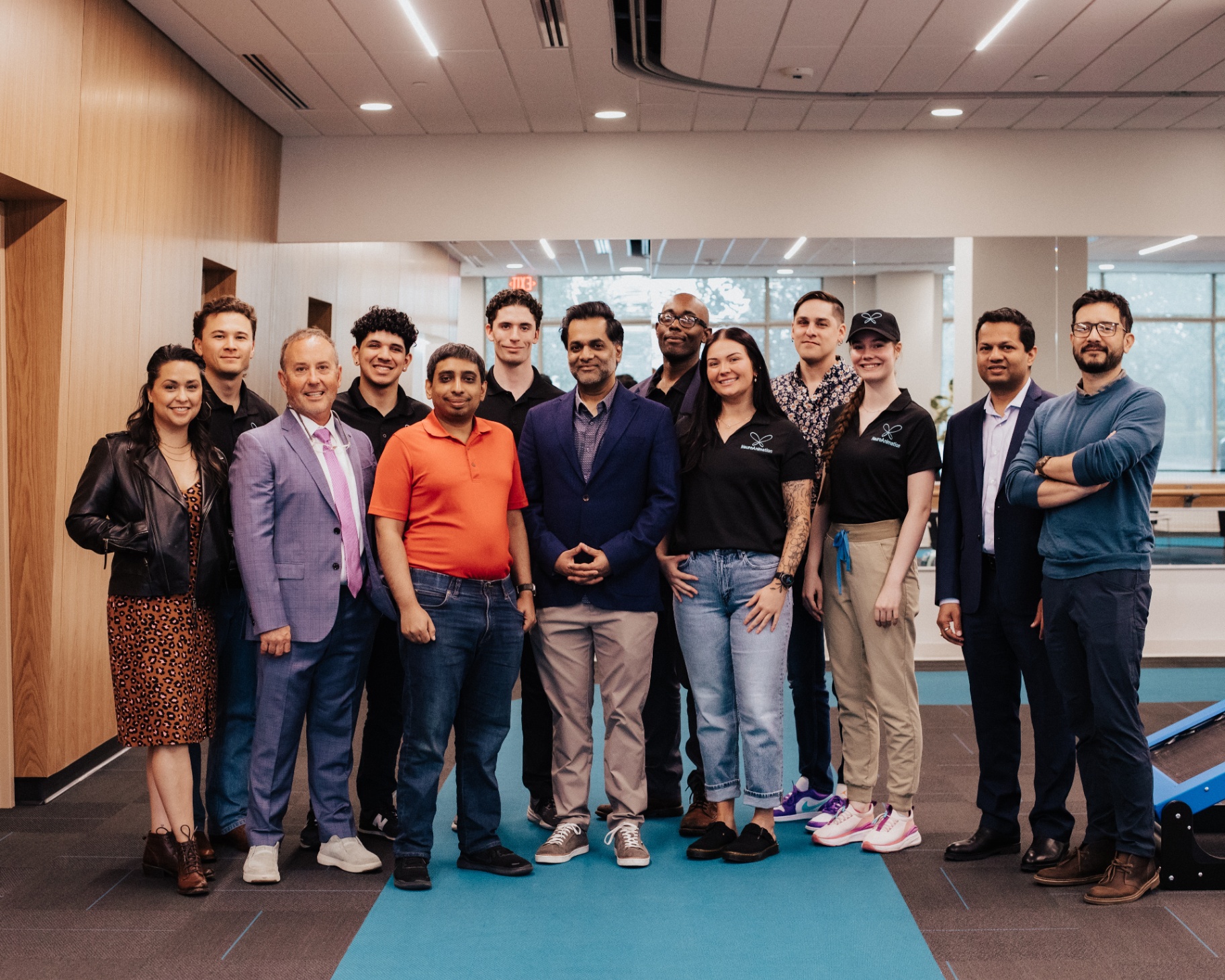 NeuroAnimation team group photo
