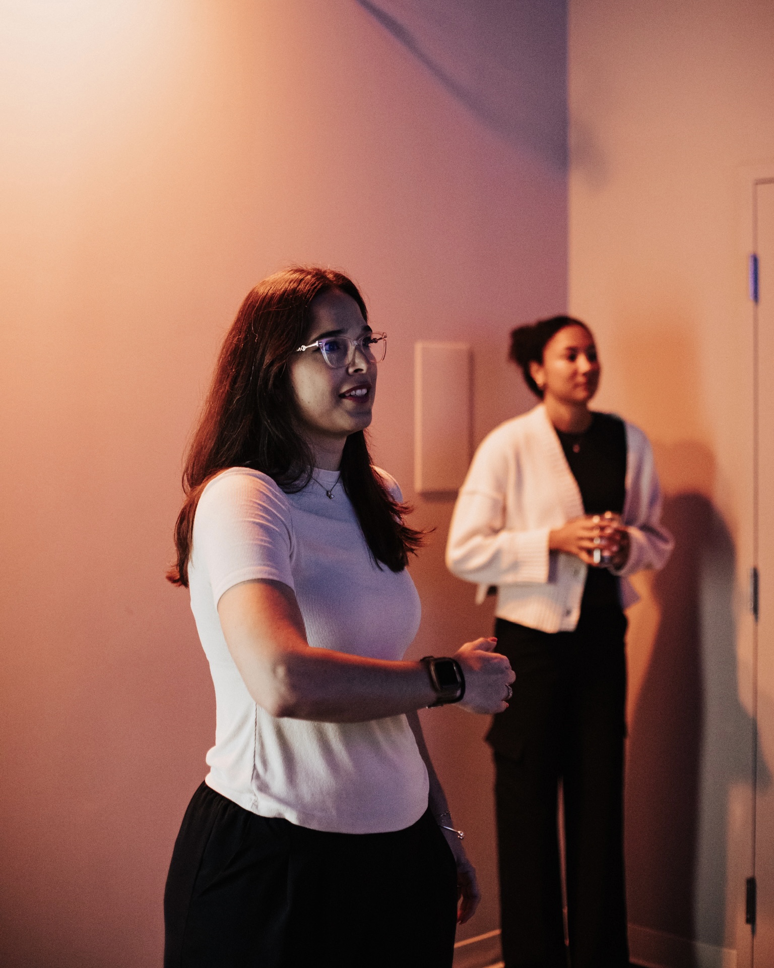 Team members at NeuroAnimation center